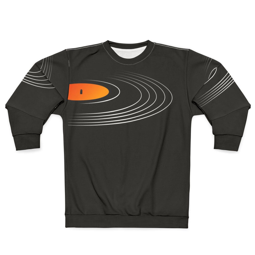 Retro Vinyl Record Music Sweatshirt