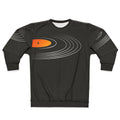 Retro Vinyl Record Music Sweatshirt