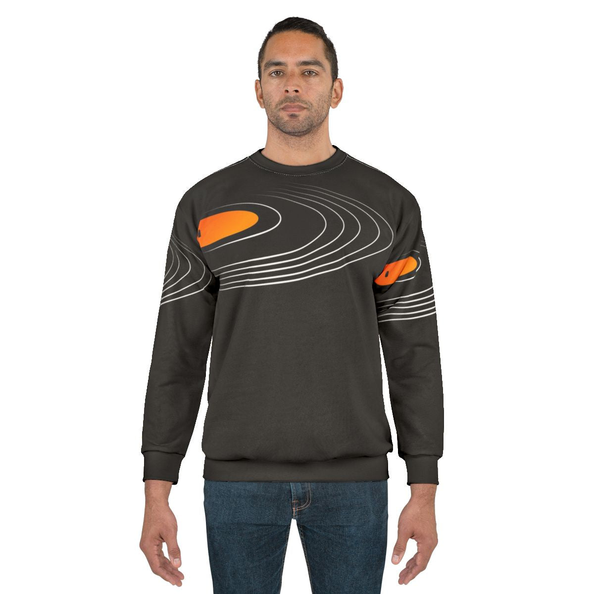 Retro Vinyl Record Music Sweatshirt