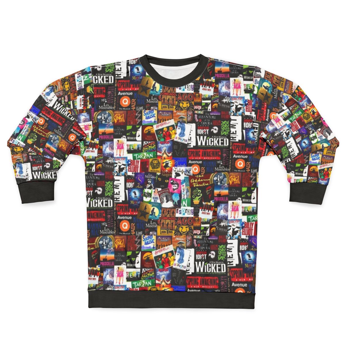 Musicals Collage II Original Sweatshirt