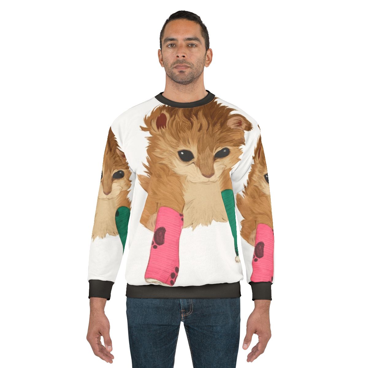 Bonkers Tater Tot Kitty Crusaide Sweatshirt