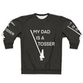 Caber Toss Sweatshirt featuring athletic dad design