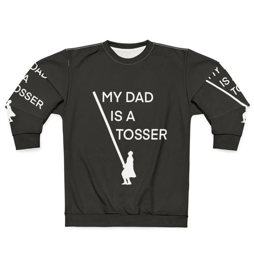 Caber Toss Sweatshirt featuring athletic dad design