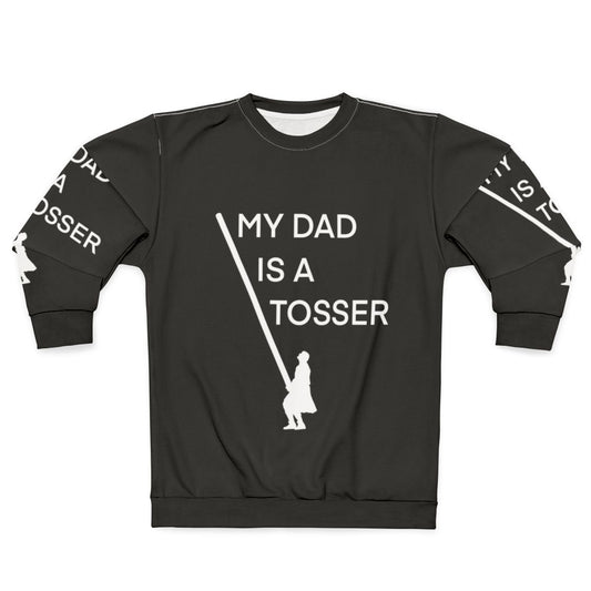 Caber Toss Sweatshirt featuring athletic dad design