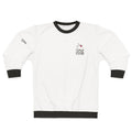 Cozy dog and wine lover graphic sweatshirt