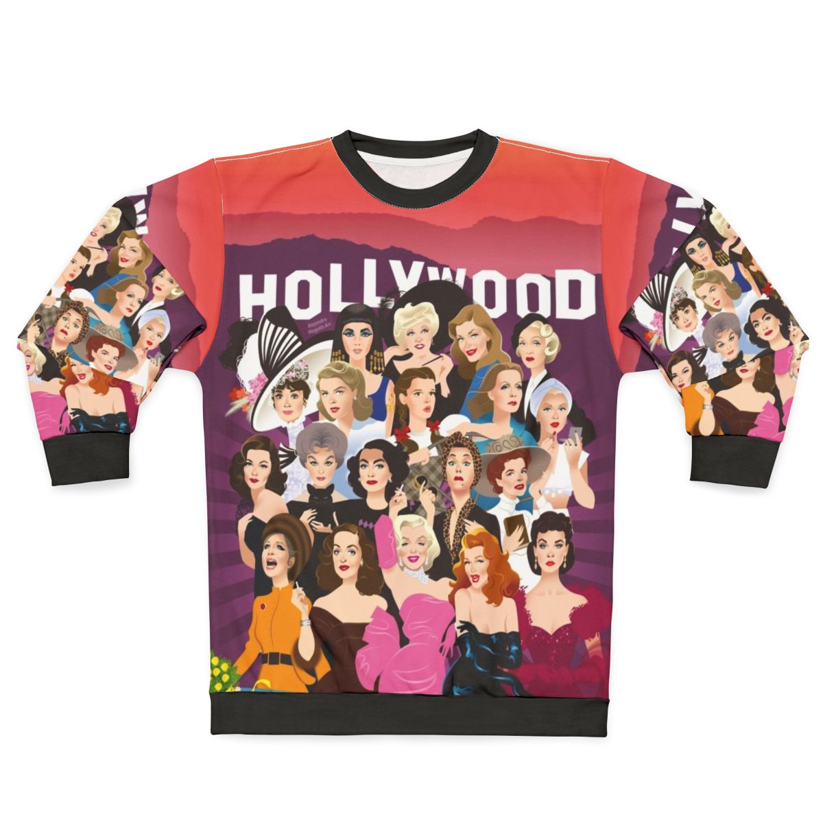 Alejandro Mogollo Hollywood-inspired sweatshirt