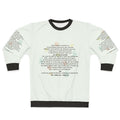 Heartstopper inspired sweatshirt with "My Life Is Way Better Because I Met You" graphic design
