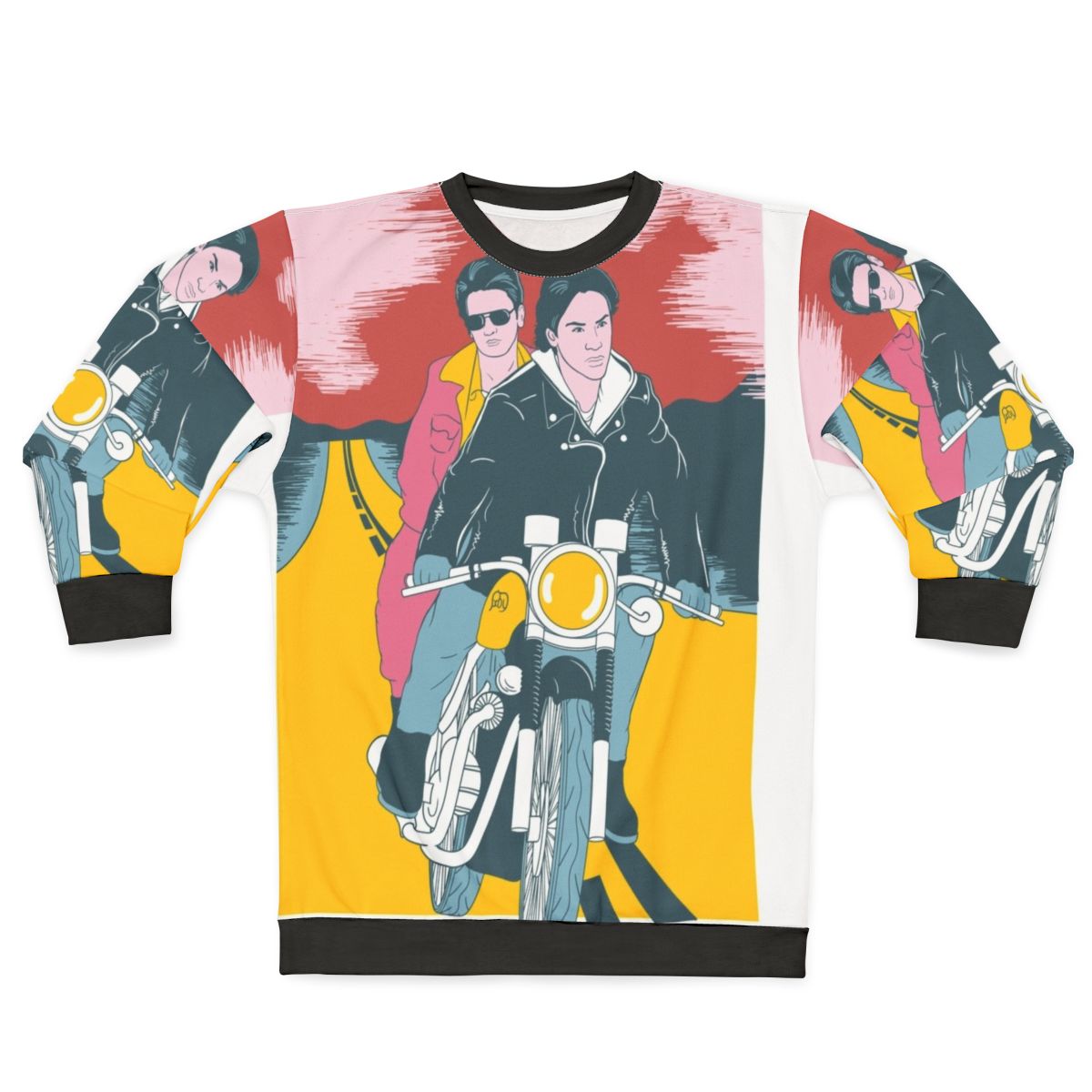 My Own Private Idaho movie sweatshirt featuring River Phoenix and Keanu Reeves
