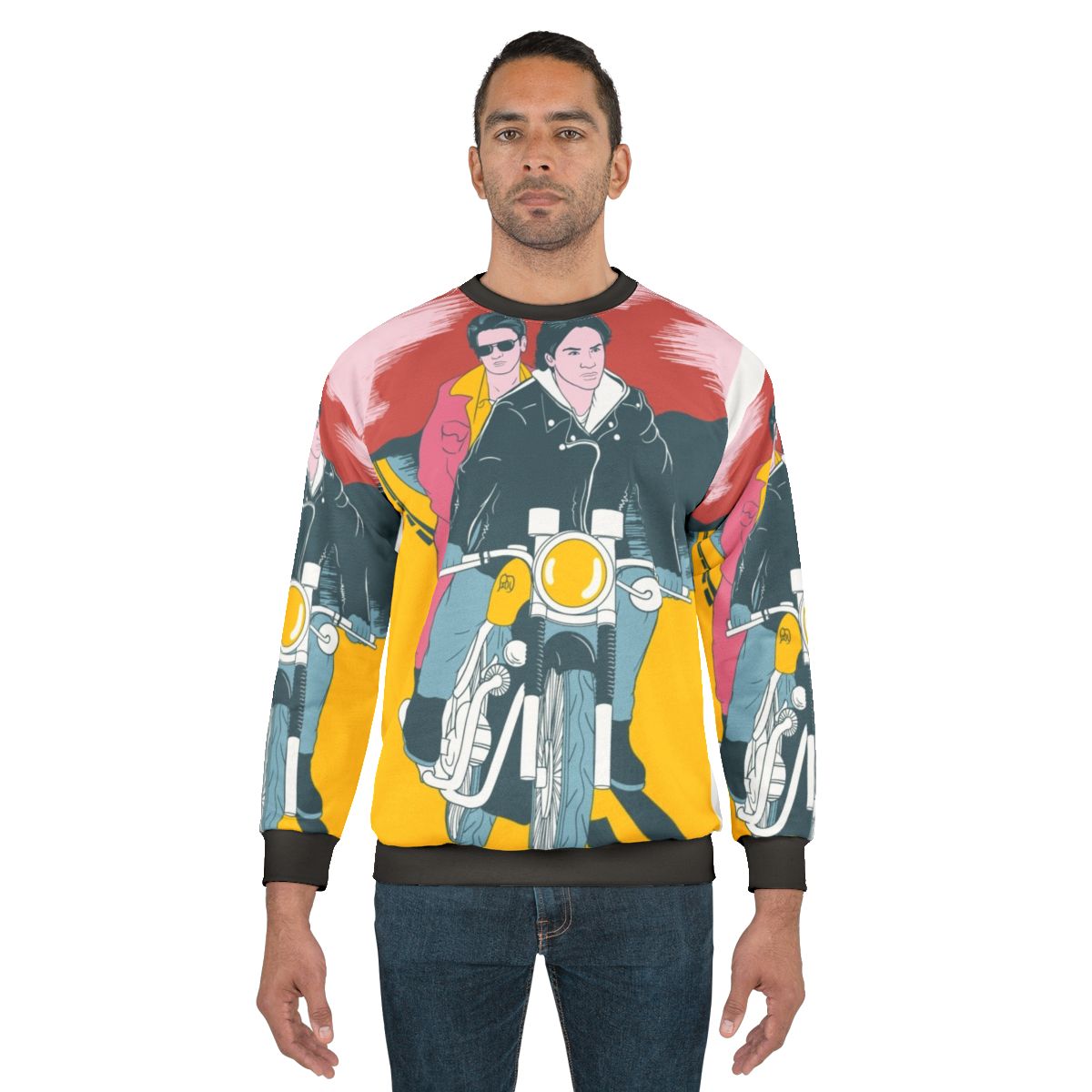 My Own Private Idaho movie sweatshirt featuring River Phoenix and Keanu Reeves