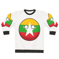 Myanmar Countryball Sweatshirt, showcasing the national flag and cultural pride