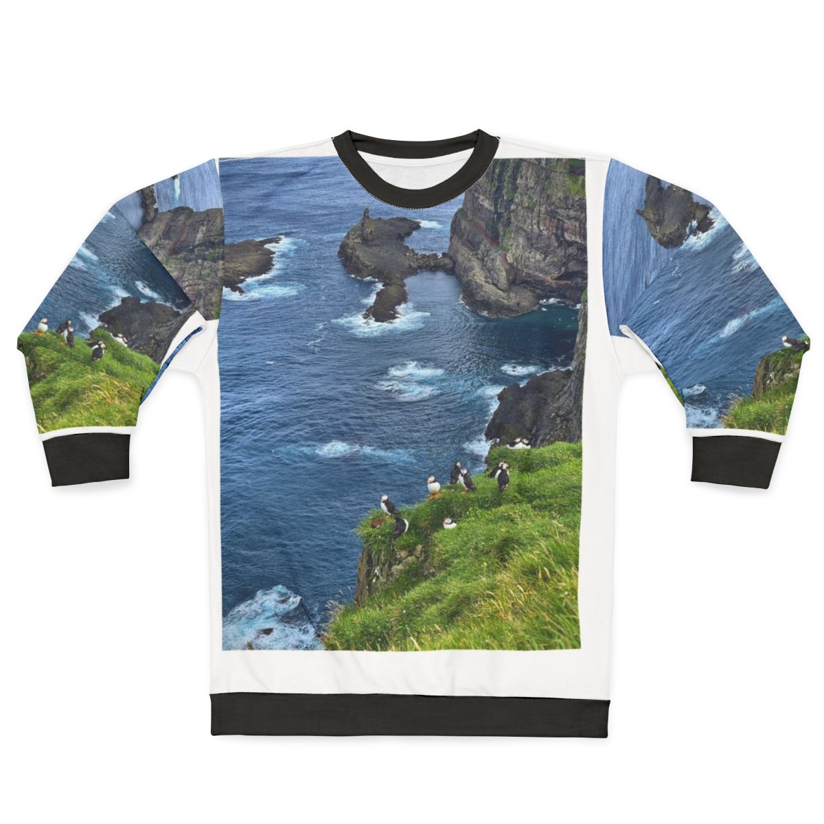Mykines Faroe Islands Puffin Sweatshirt