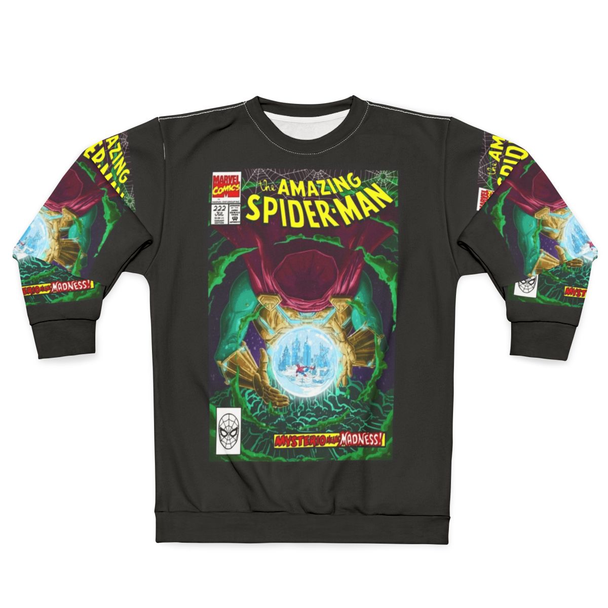 Marvel's Mysterio Means Madness Spiderman Sweatshirt