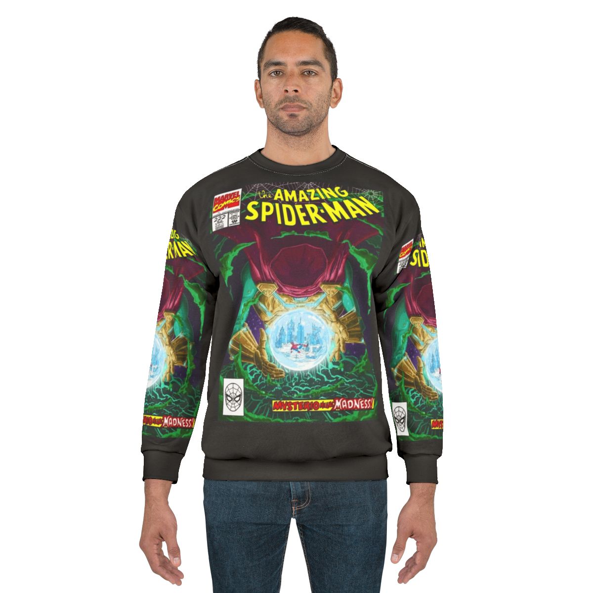 Marvel's Mysterio Means Madness Spiderman Sweatshirt