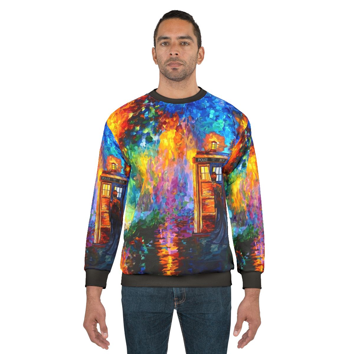 Mysterious Doctor Who Galaxy Sweatshirt