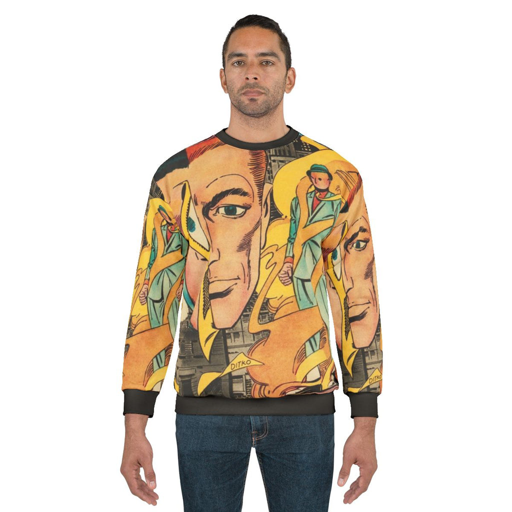 Mysterious Suspense 1 Sweatshirt featuring classic Charlton Comics characters