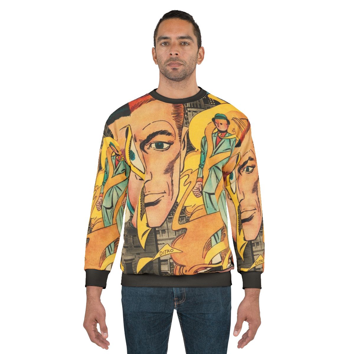 Mysterious Suspense 1 Sweatshirt featuring classic Charlton Comics characters