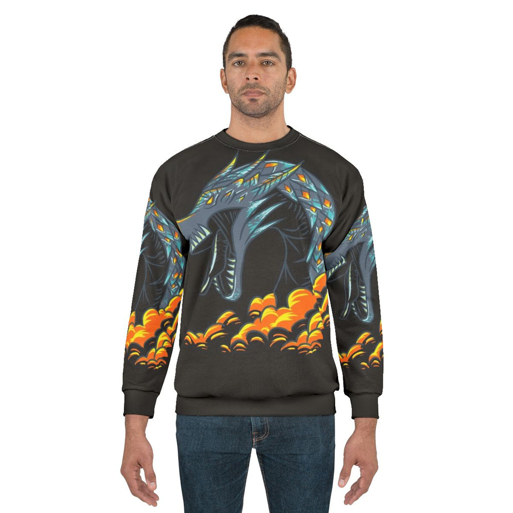 Mystic Dark Lightning Dragon Sweatshirt
