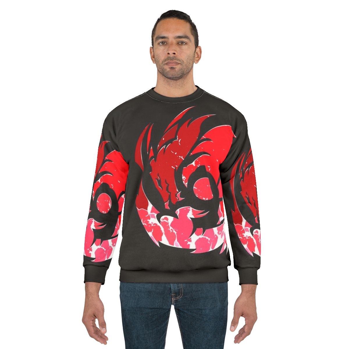 Mystic fire dragon sweatshirt with detailed dragon graphic