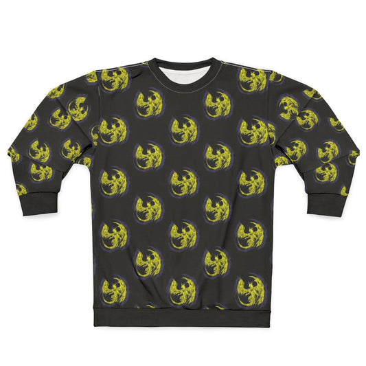 Mystic Lightning Dragon Sweatshirt featuring a powerful mythical creature design