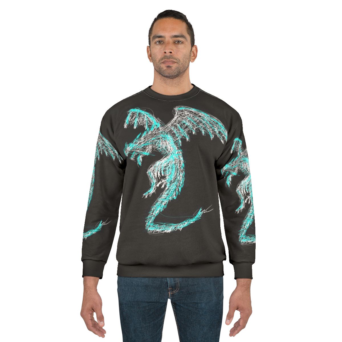 Mystic Lightning Dragon Sweatshirt
