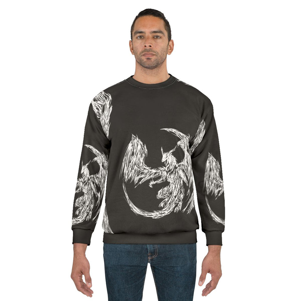 Mystic Lightning Dragon Sweatshirt featuring legendary animals
