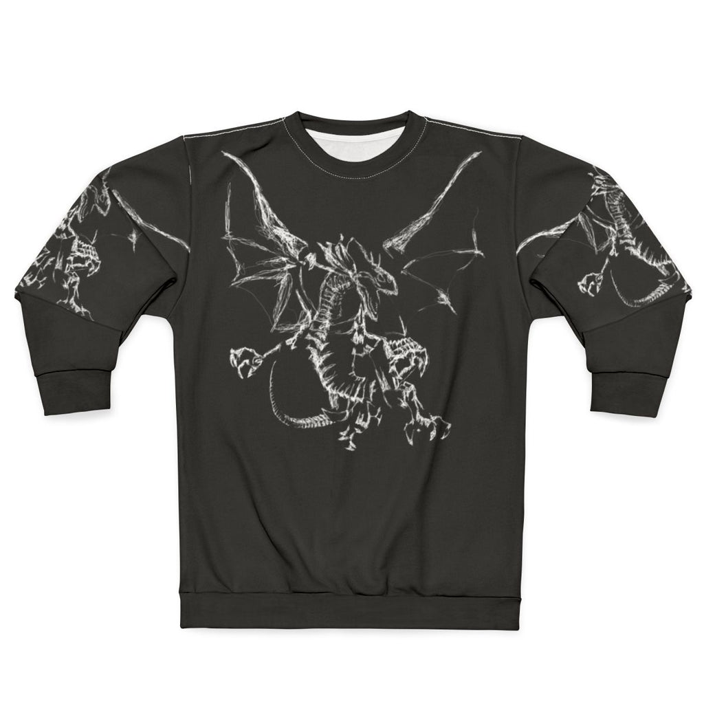 Mystic Lightning Dragon Sweatshirt - Legendary Animal Spirit