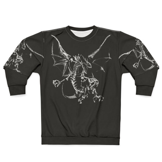 Mystic Lightning Dragon Sweatshirt - Legendary Animal Spirit