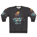 Mythical sea creatures sweatshirt with whimsical fantasy design