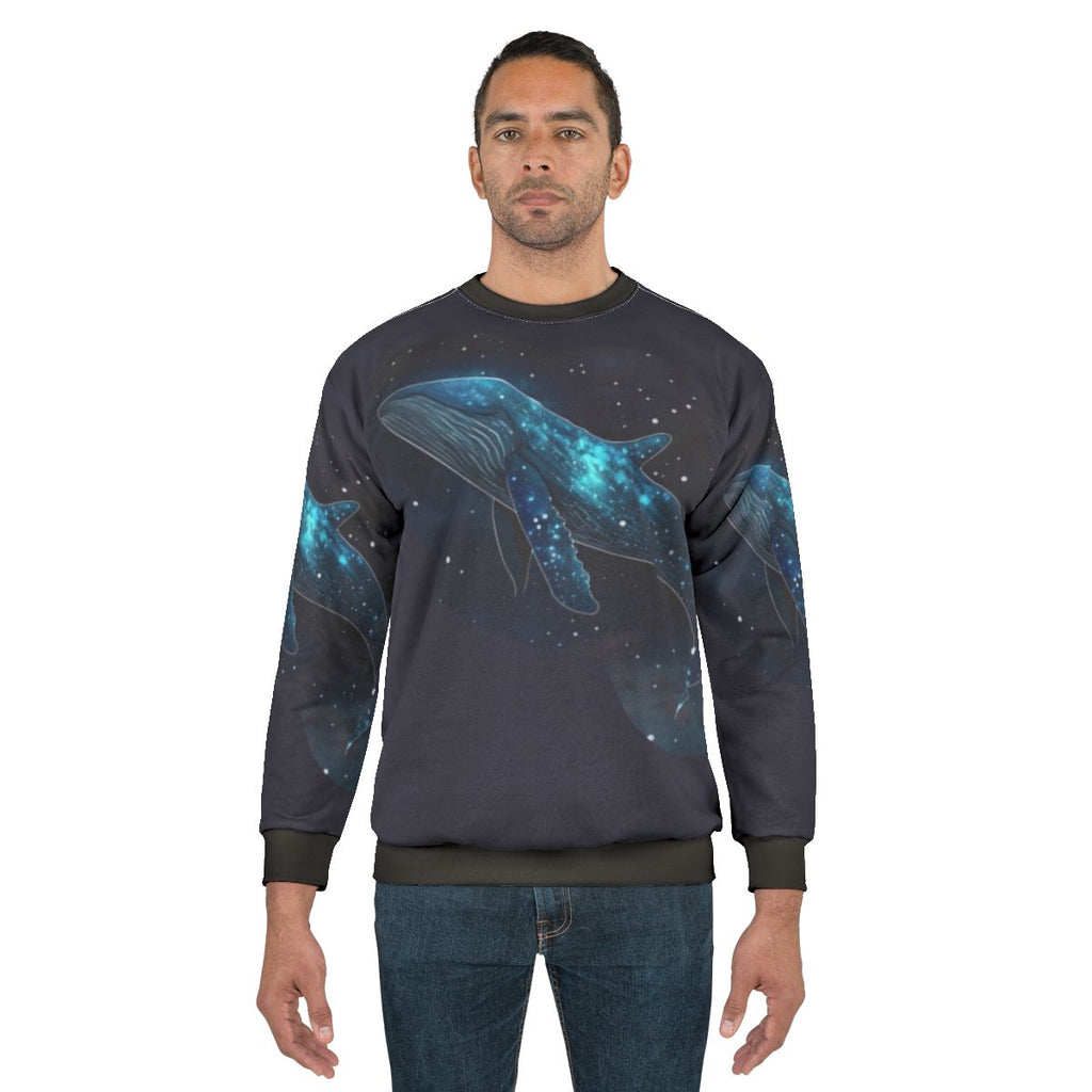 Mythical sea creatures sweatshirt featuring enchanting fantasy beasts