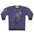 Mythical sea creatures sweatshirt with fantasy beasts and enchanted animals
