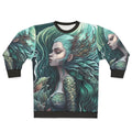 Sweatshirt featuring enchanting mythical sea creatures