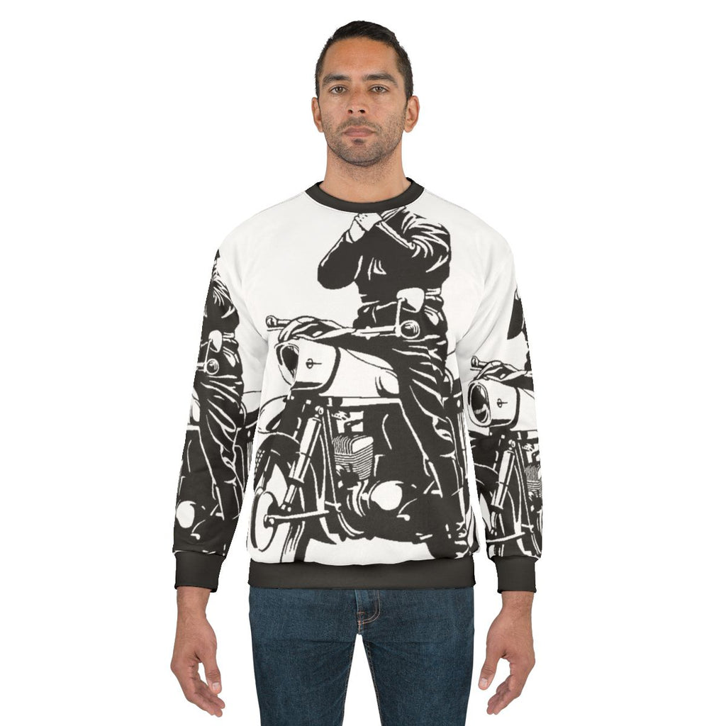 Vintage MZ ES150 Motorbike Sweatshirt