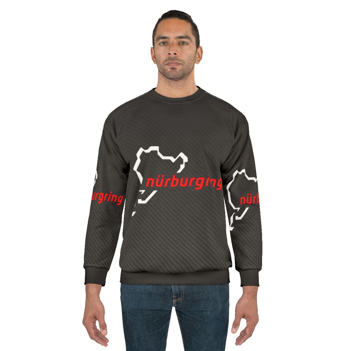 Nürburgring Carbon Fiber Racing Sweatshirt