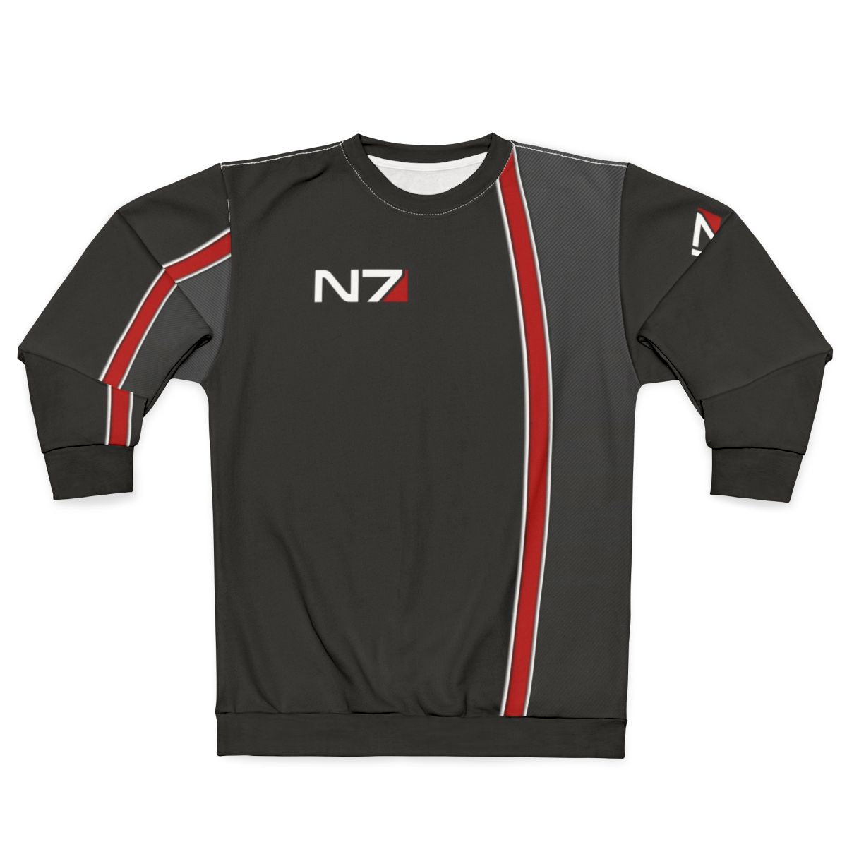N7 Mass Effect Emblem Sweatshirt featuring Commander Shepard logo