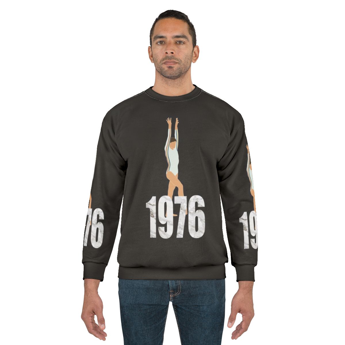 Nadia Comaneci Gymnastics Sweatshirt