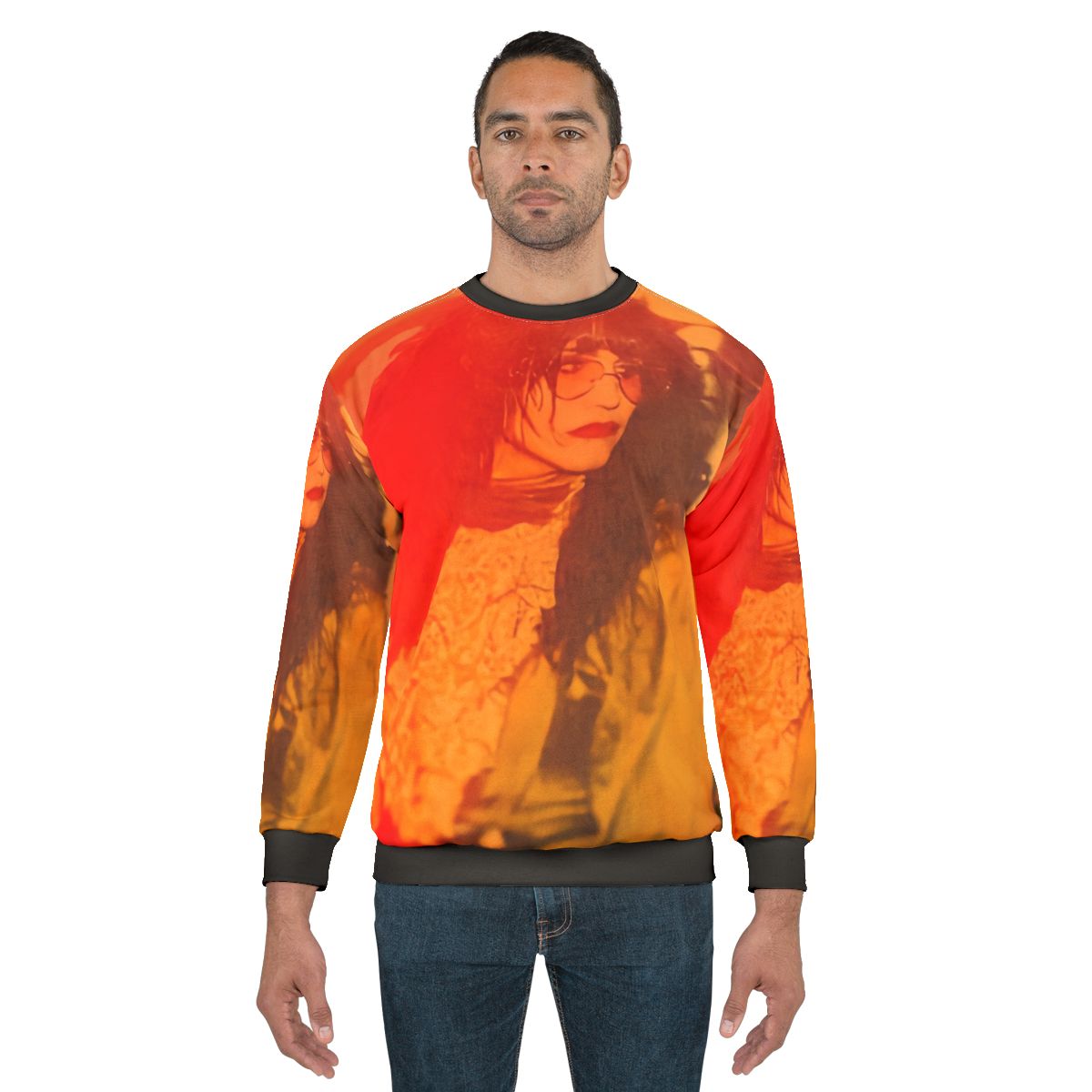 Nadja Sweatshirt featuring the vampire character from the TV show What We Do in the Shadows