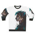 Naerys Smile Anthro Furry Cat Caracal Sweatshirt
