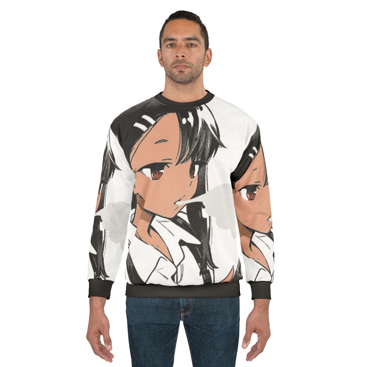 Anime Vaping Sweatshirt featuring Nagatoro character