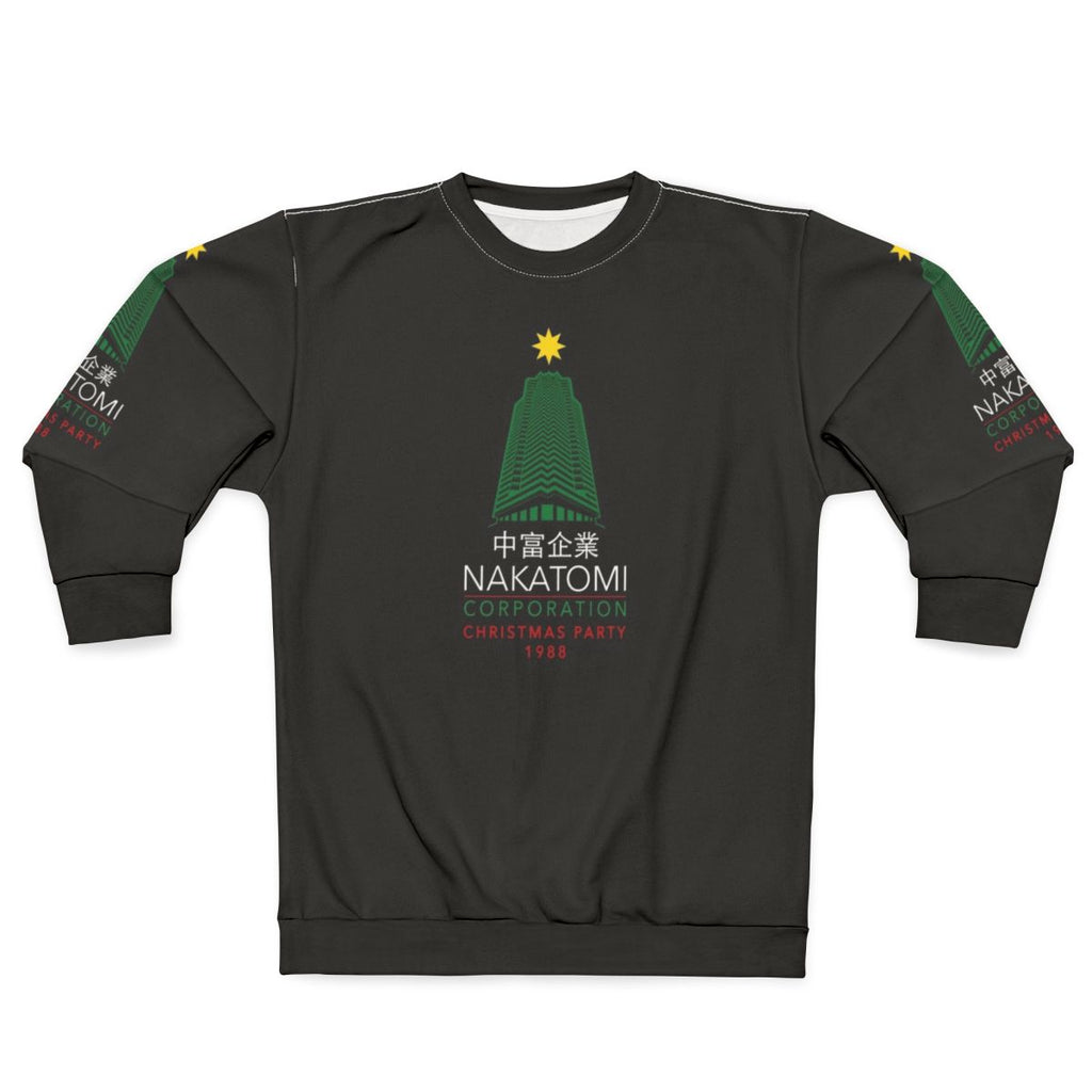 Nakatomi Corporation Christmas Party Die Hard Retro 80s Sweatshirt