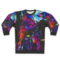Synthwave King Dark Fantasy Gaming Sweatshirt