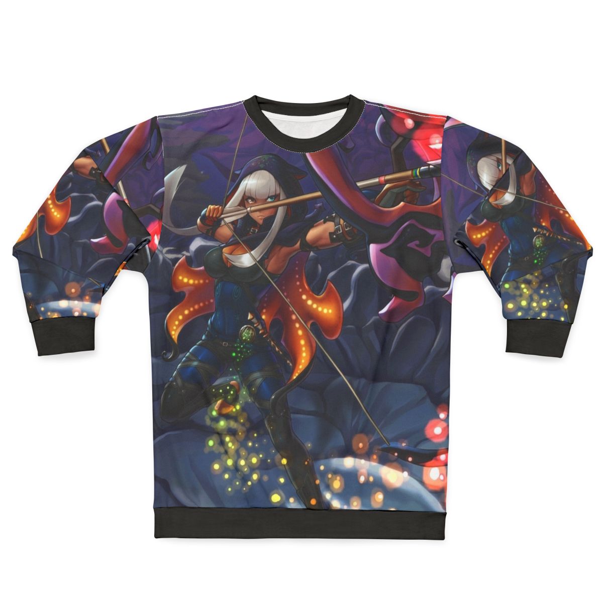 Namielle Archer Sweatshirt featuring a cute anime girl character