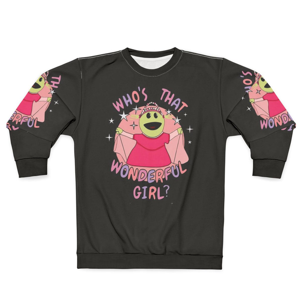 Nanalan Wonderful Girl Peepo Cartoon Sweatshirt