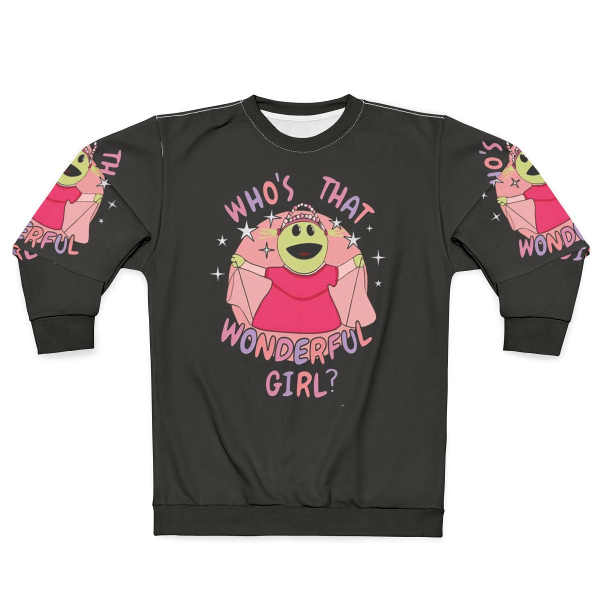 Nanalan Wonderful Girl Peepo Cartoon Sweatshirt