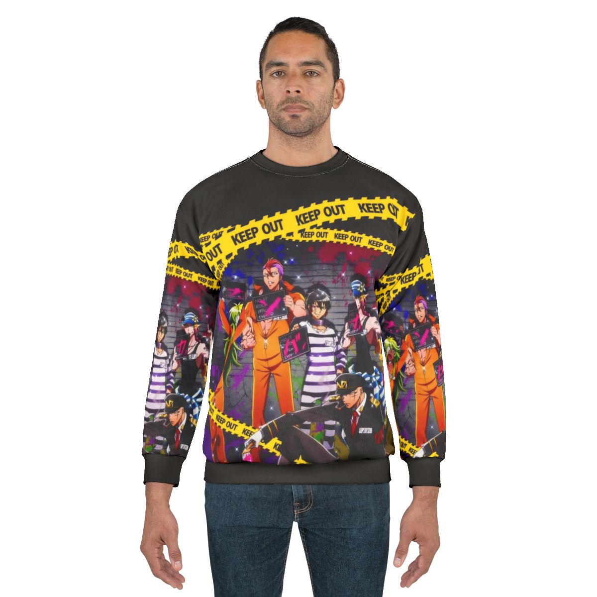 Nanbaka anime character sweatshirt