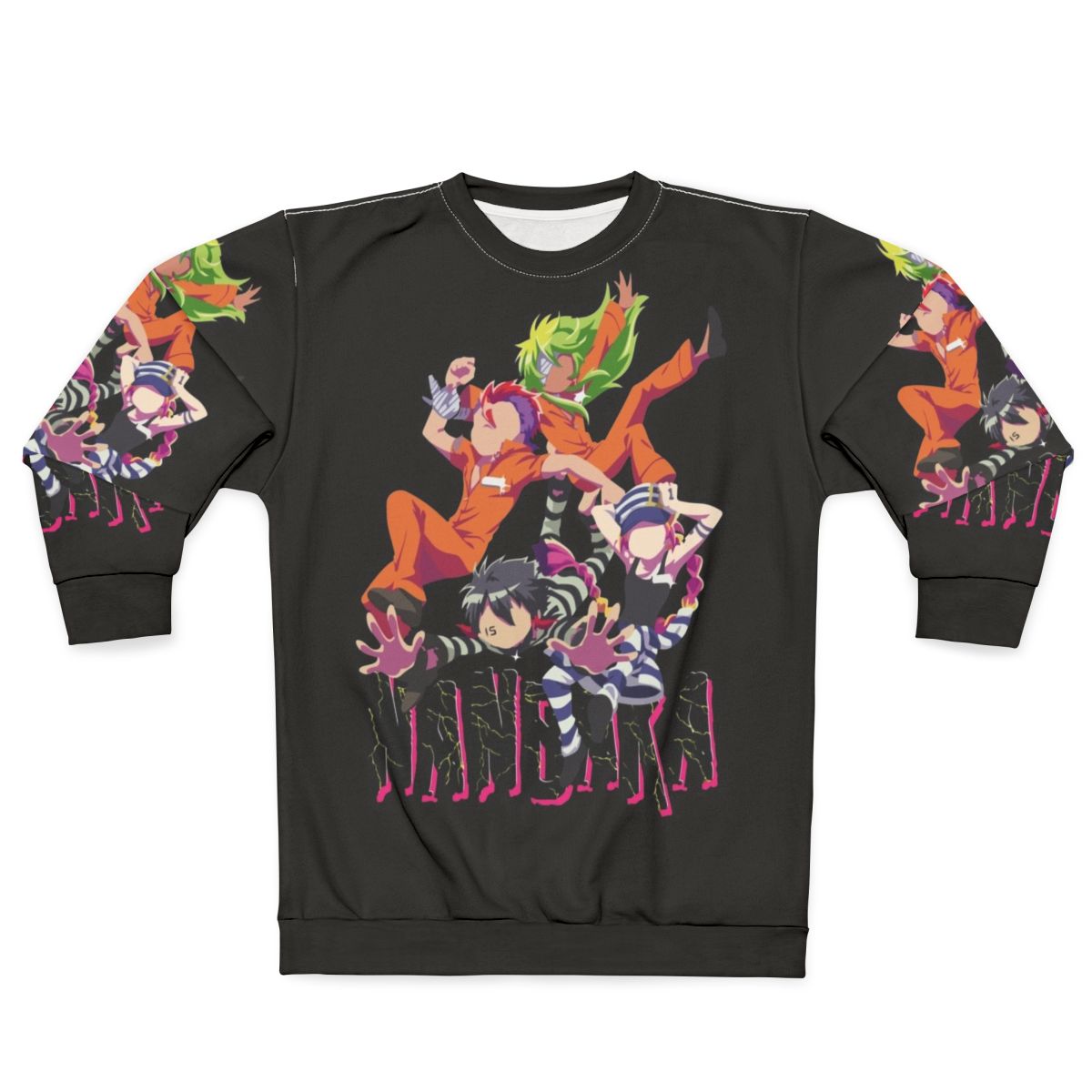 Nanbaka Anime Sweatshirt with Numbers Design