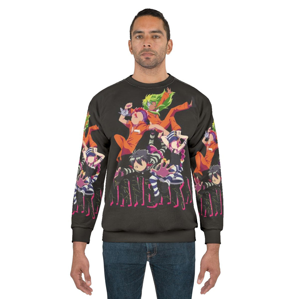 Nanbaka Anime Sweatshirt with Numbers Design