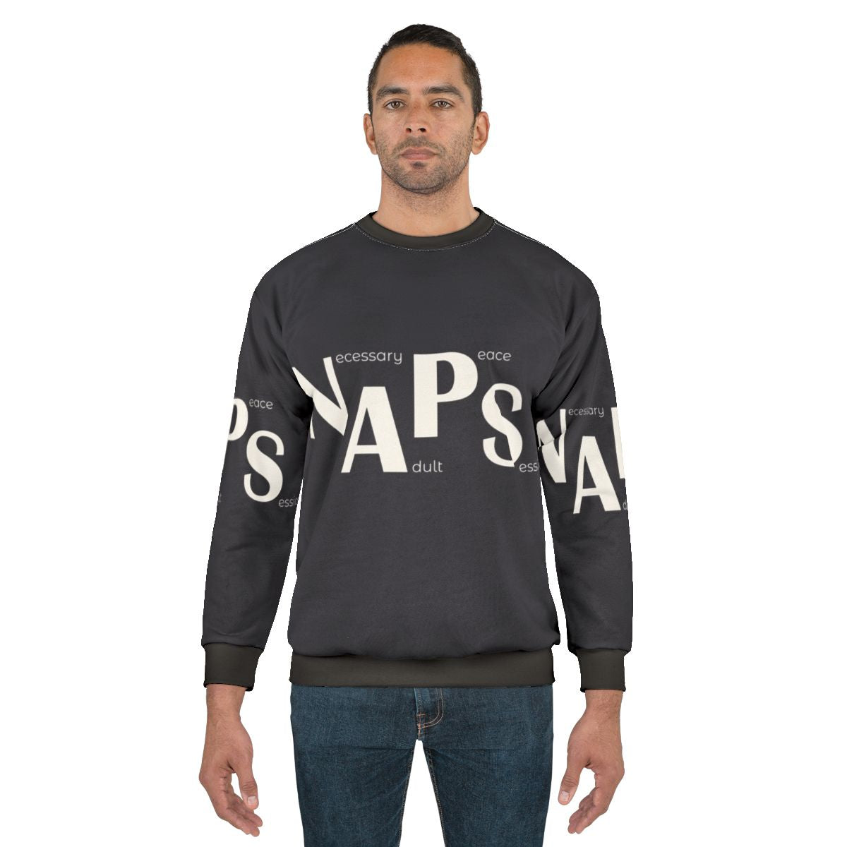 Napping Necessary Adult Peace Session Sweatshirt
