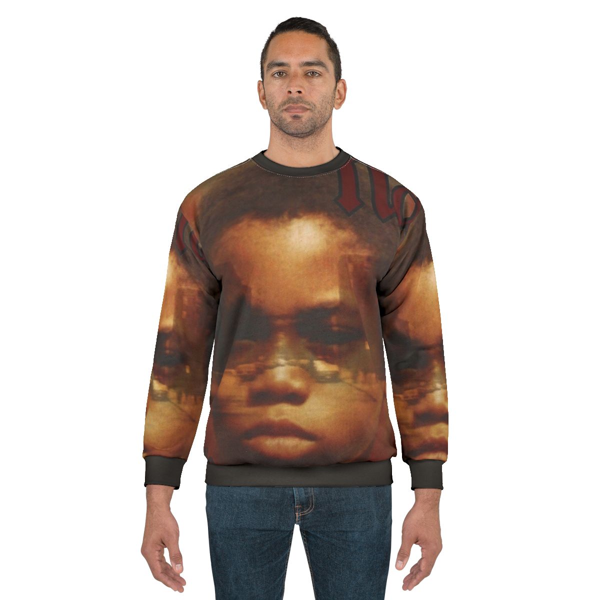 Vintage Nas Illmatic Album Cover Art Sweatshirt