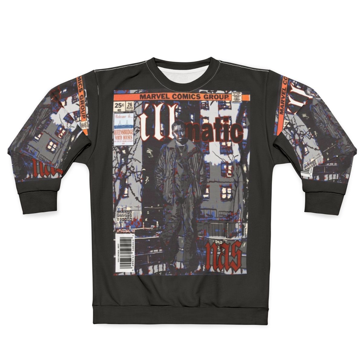 Nas Illmatic Comic Graphic Sweatshirt