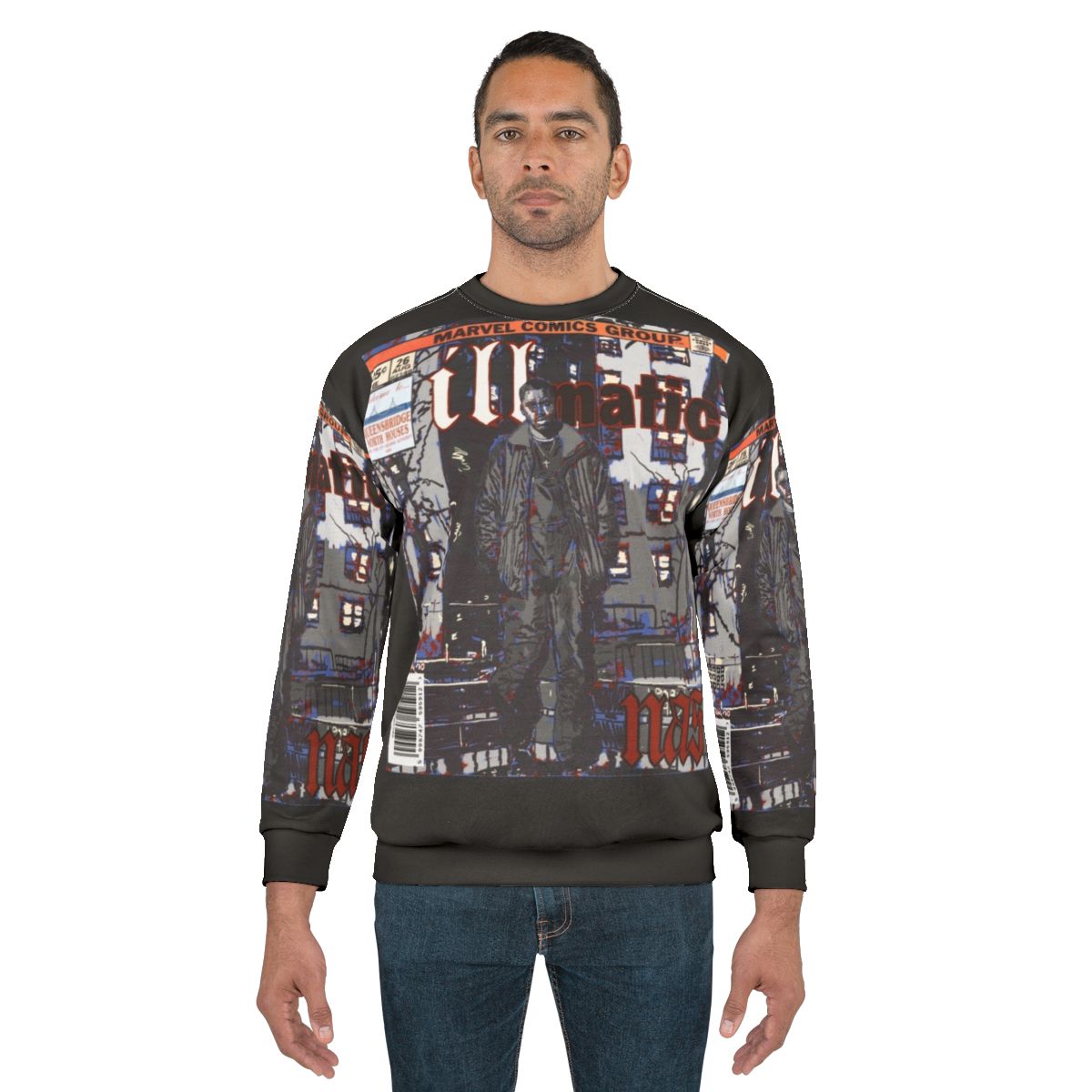 Nas Illmatic Comic Graphic Sweatshirt